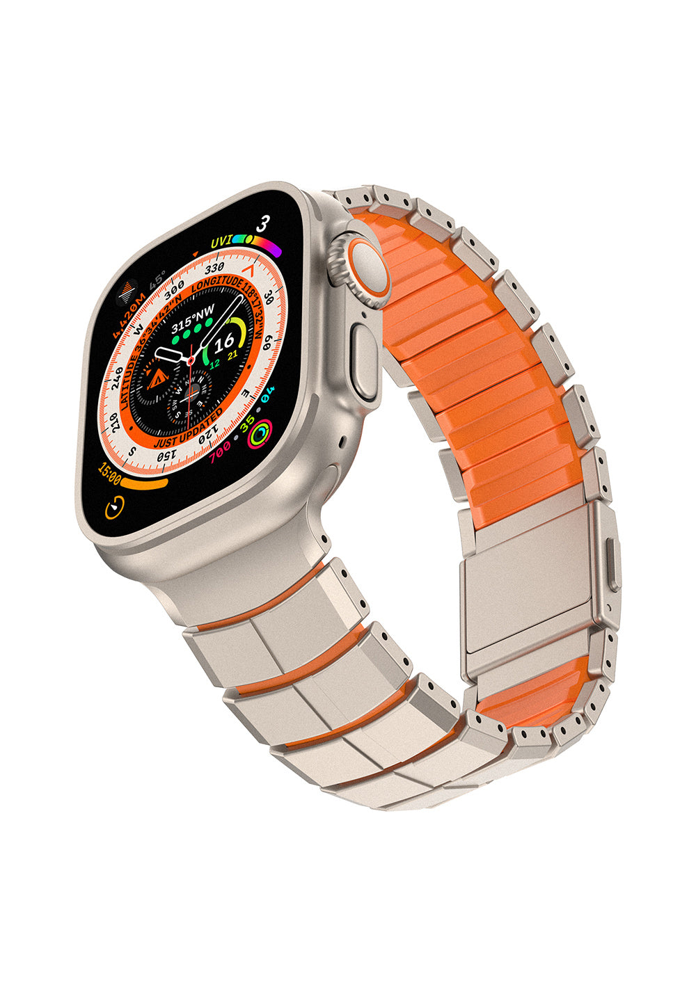 Mohseven Titancore No.1 Metal Kordon – Apple Watch 42/44/45/46/49 mm