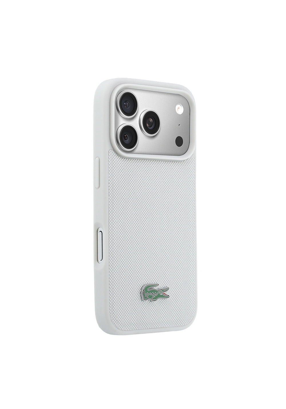 Lacoste PU Pike Desenli – iPhone 18 Pro Max Kılıfı