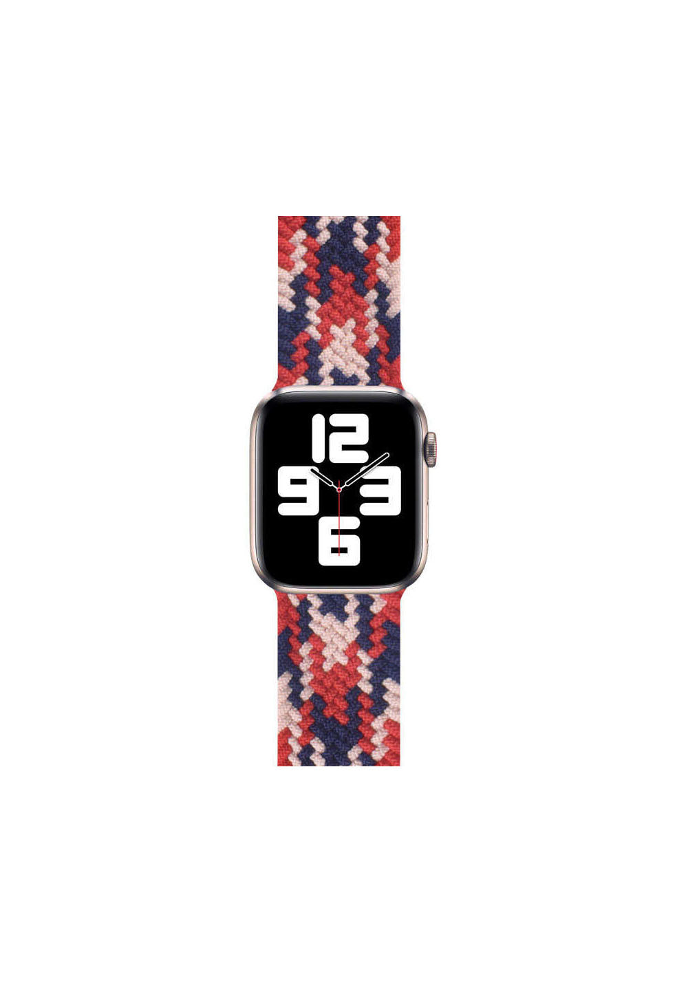 Wiwu Braided Solo Loop Contrast L Kontrast Örgü Kordon – Apple Watch 42/44/49 mm