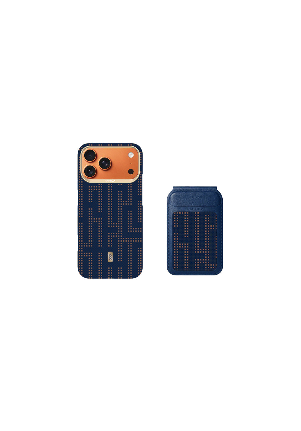 Raptic 2in1 Bundle Kit Aramid Skin Grid Kartlık ve Karbon – iPhone 18 Pro Kılıfı