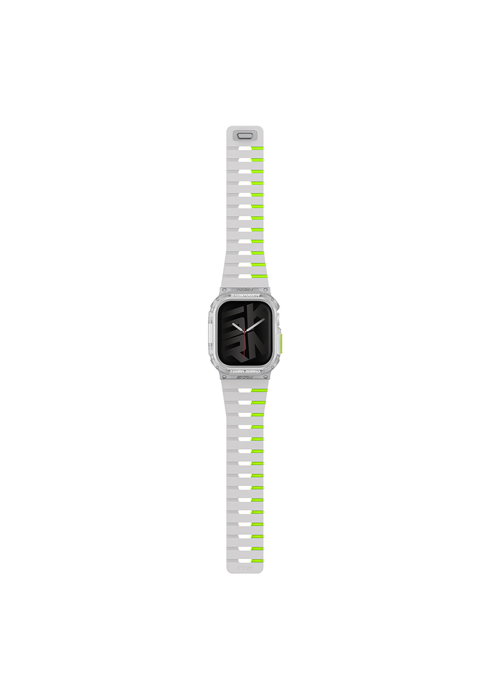Skinarma Nightglow Atom + Gemini Kordon ve TPU Kasa Seti – Apple Watch Series 10 42 mm