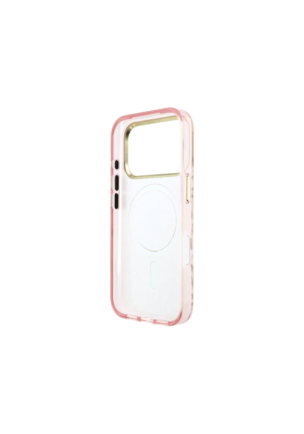 Guess Üçgen Logolu Simli Leopar Desenli – iPhone 18 Pro Kılıfı
