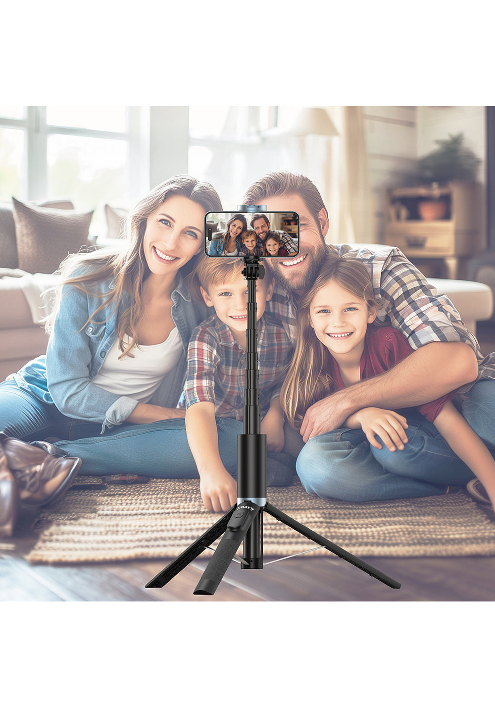 Jmary KT-259 – Kumandalı Tripod ve Selfie Çubuğu