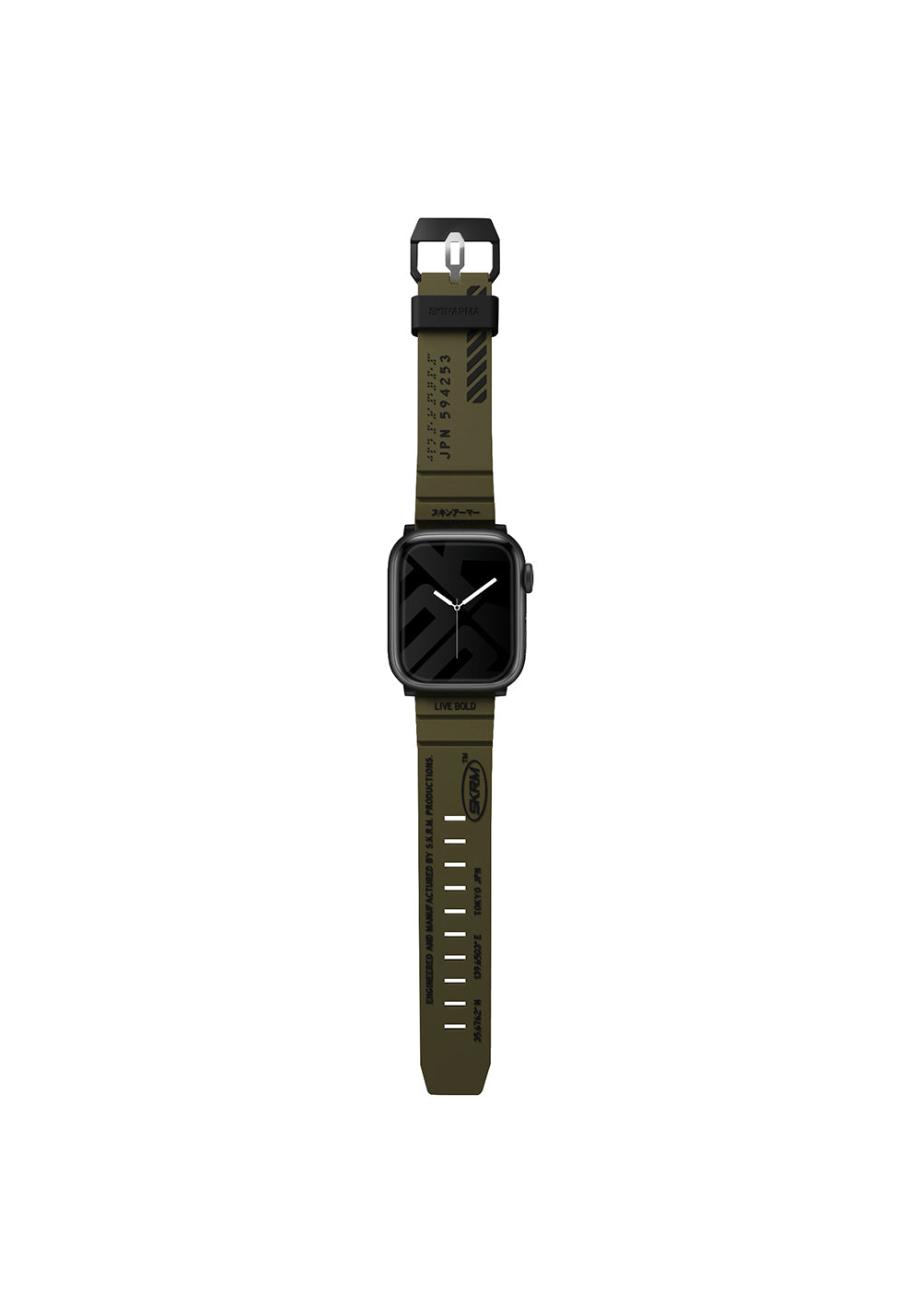 Skinarma Shokku Silikon Kordon – Apple Watch 42/44/45/49 mm