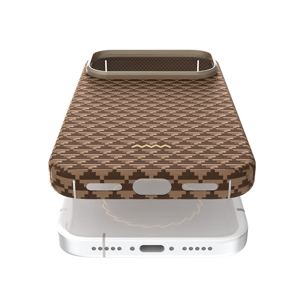 Raptic Aramid Skin Origin Karbon – iPhone 18 Pro Kılıfı