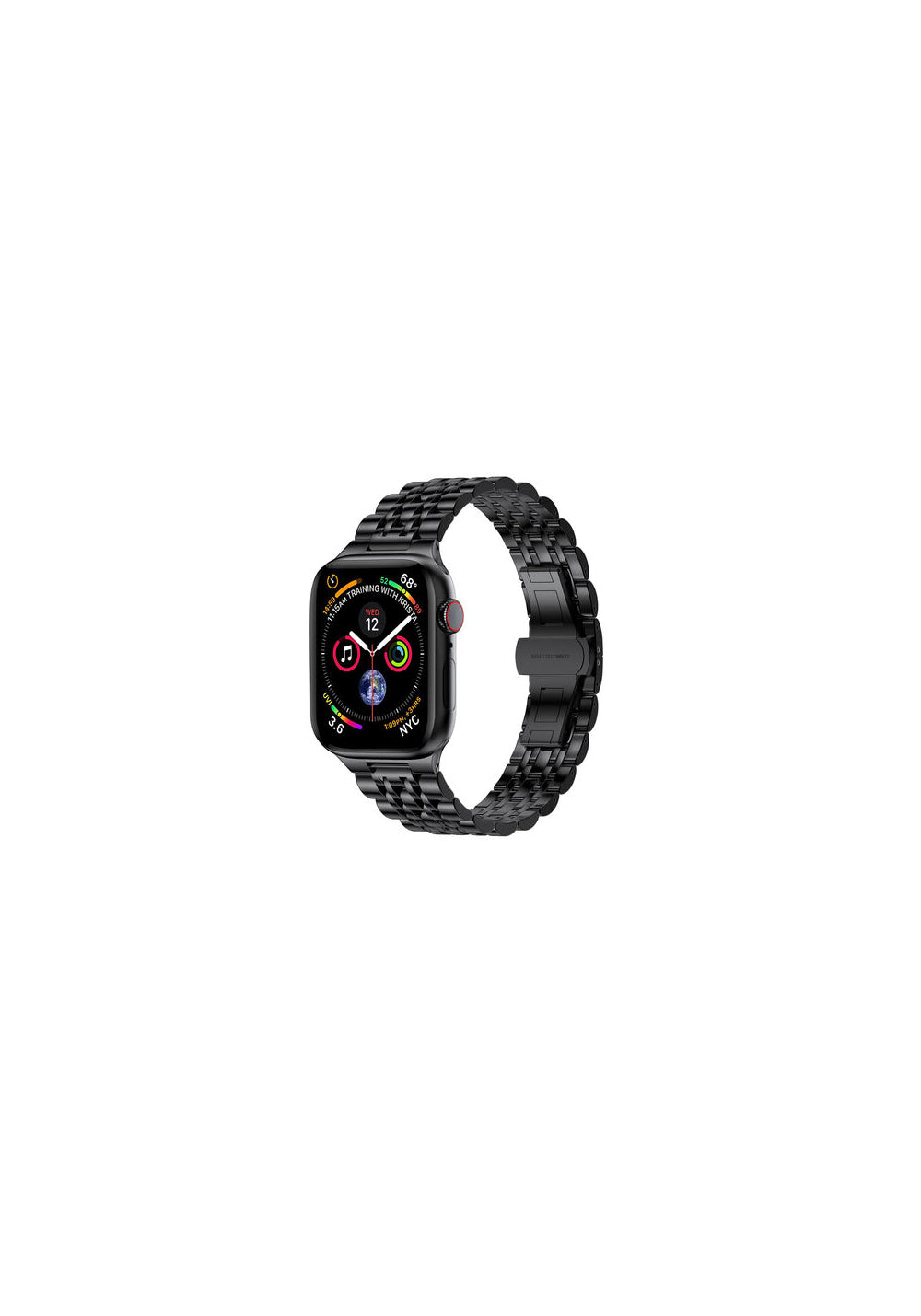 Wiwu Seven Beads Steel Belt Metal Kordon – Apple Watch 42/44/49 mm