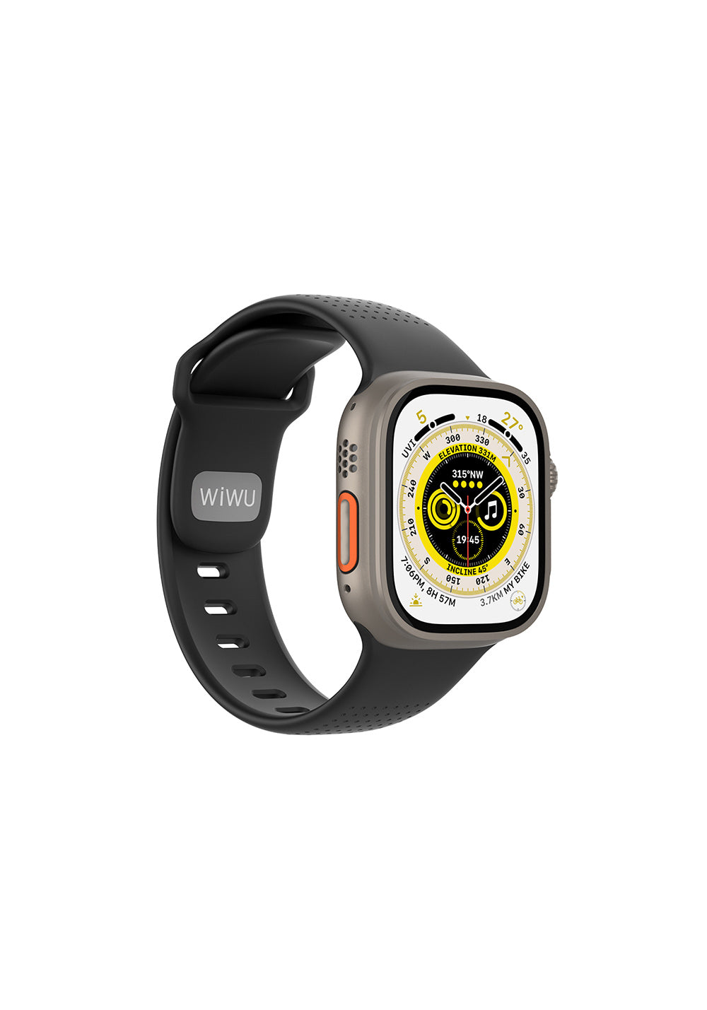 Wiwu Wi-WB0201 Comf Secur Kauçuk Kordon – Apple Watch 42/44/45/46/49 mm
