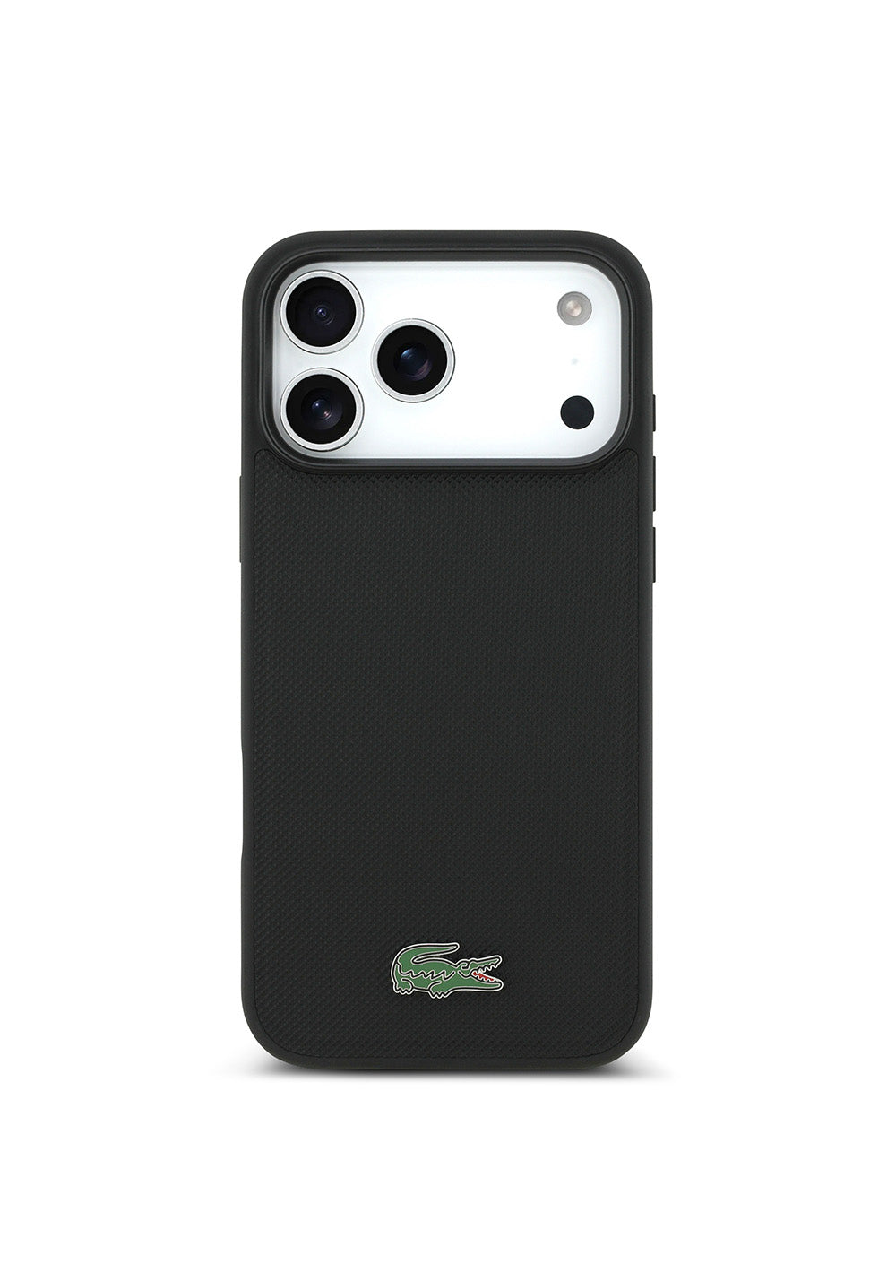 Lacoste PU Pike Desenli – iPhone 18 Pro Max Kılıfı
