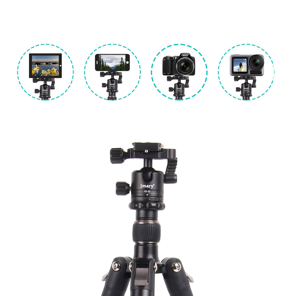Jmary KT3255NB30 – 164,5 cm Ayrılabilir Monopodlu Tripod