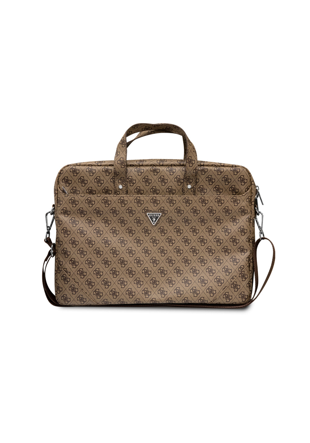 Guess Sıcak Damgalı 4G Desen Üçgen Logo – 15-16 inç Laptop Çantası