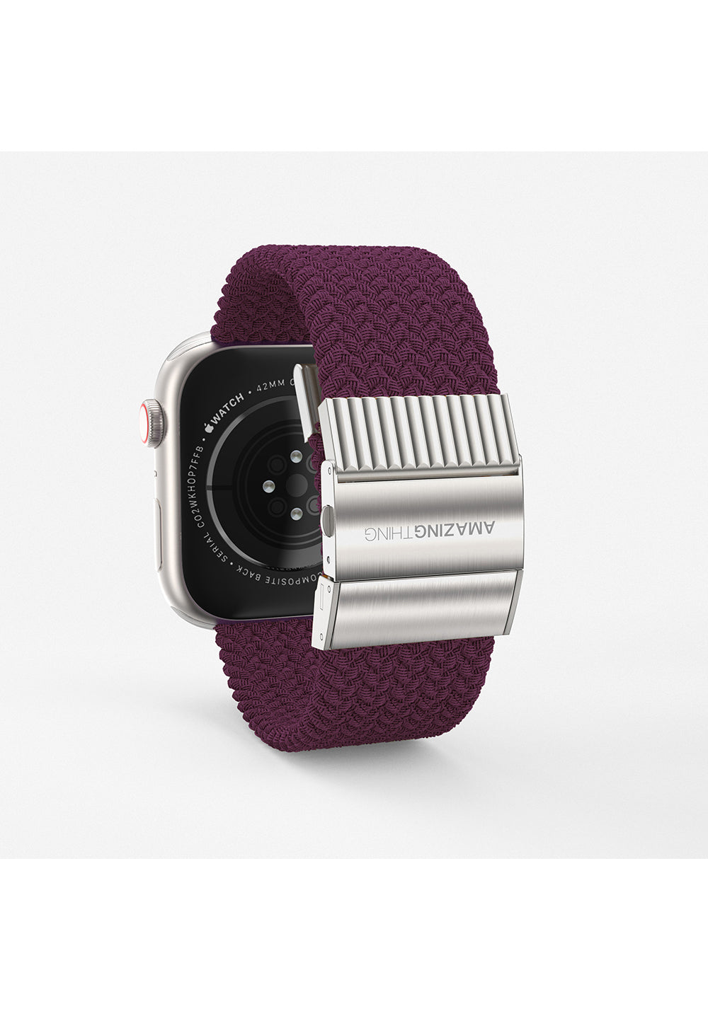 Amazingthing Titan Weave Örgü Spor Kordon – Apple Watch 38/40/41 mm + Series 10 42 mm