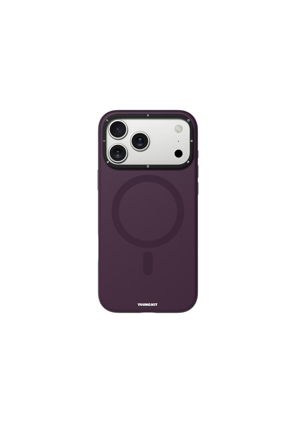 Youngkit Kamera Standlı Bitty Cream – iPhone 18 Pro Max Kılıfı