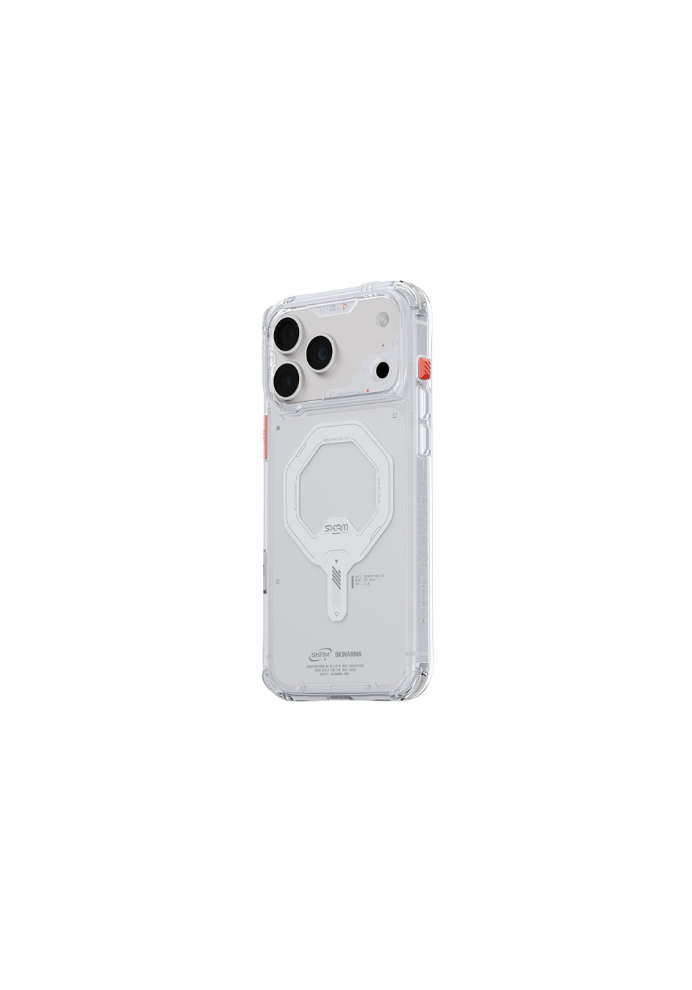 Skinarma Şeffaf Saido Mag-Charge – iPhone 18 Pro Kılıfı