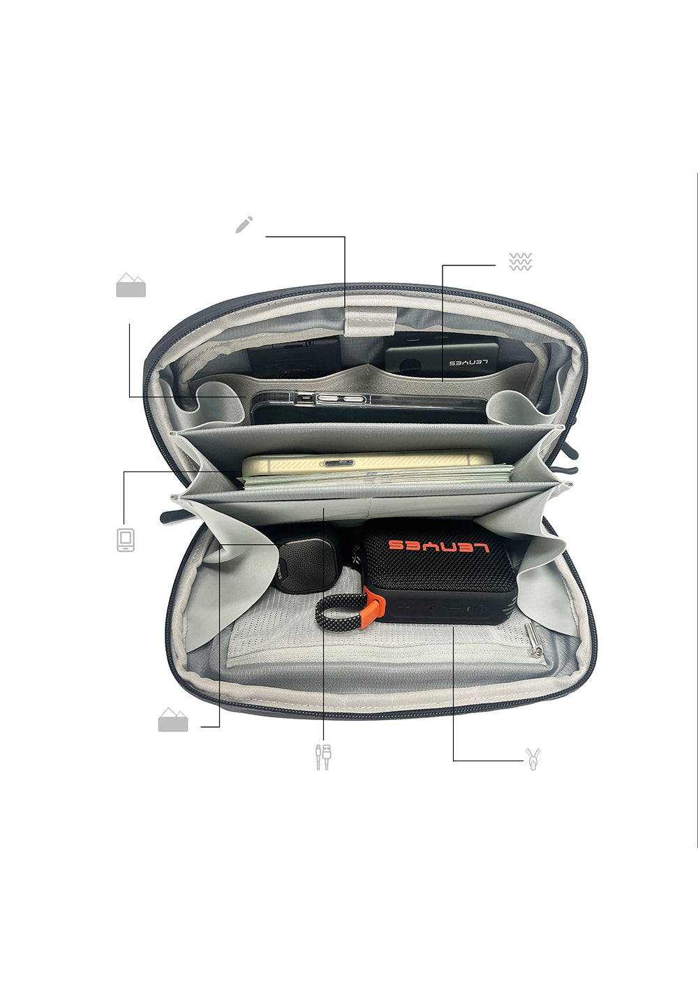Lenyes LB561 – Çapraz Vücut Çantası