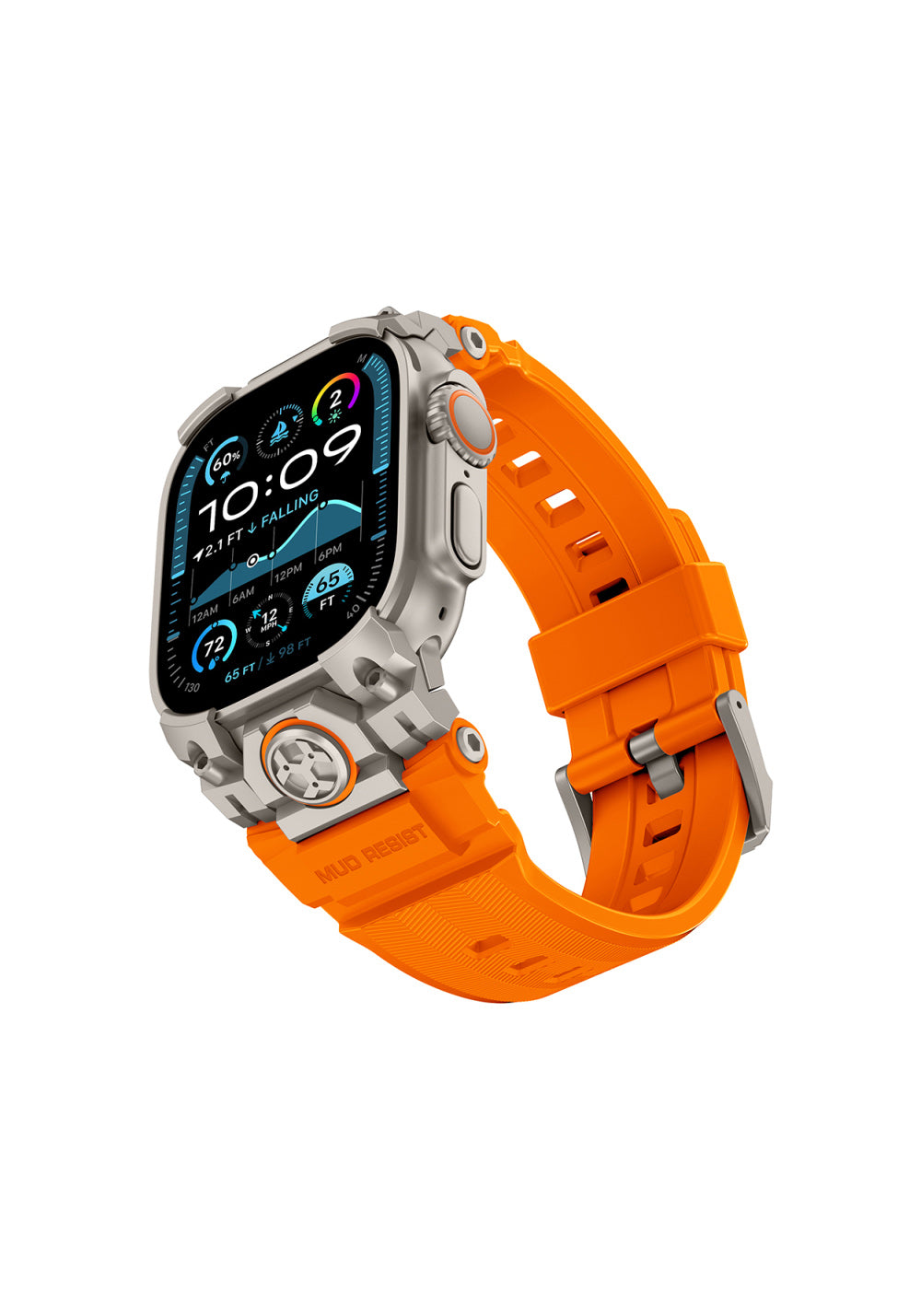 Mohseven Armor Silikon Kordon – Apple Watch Ultra 49 mm