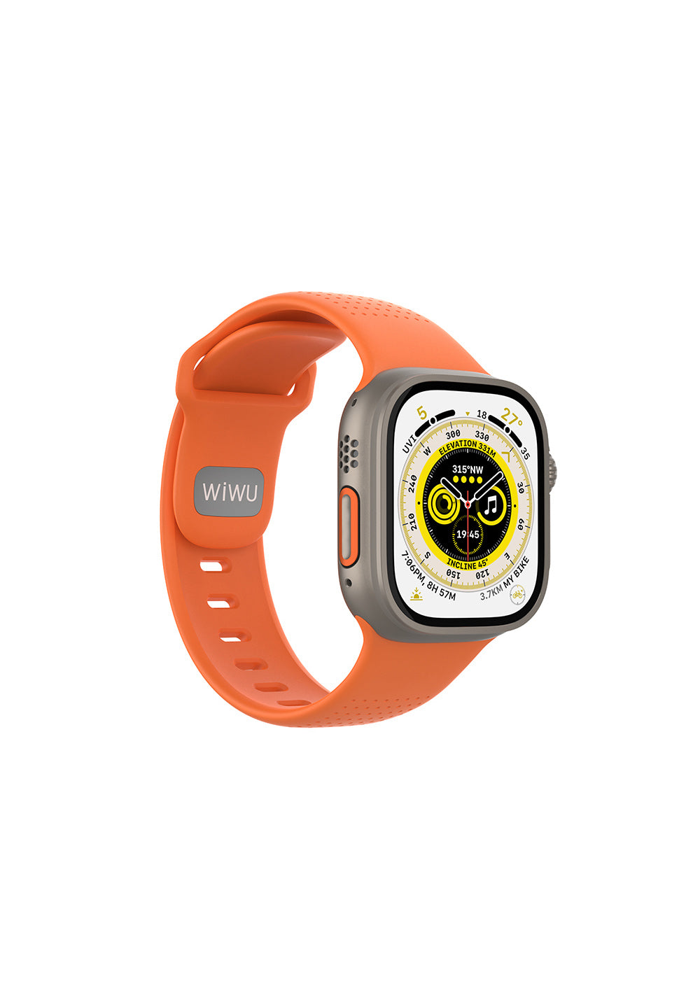 Wiwu Wi-WB0201 Comf Secur Kauçuk Kordon – Apple Watch 42/44/45/46/49 mm