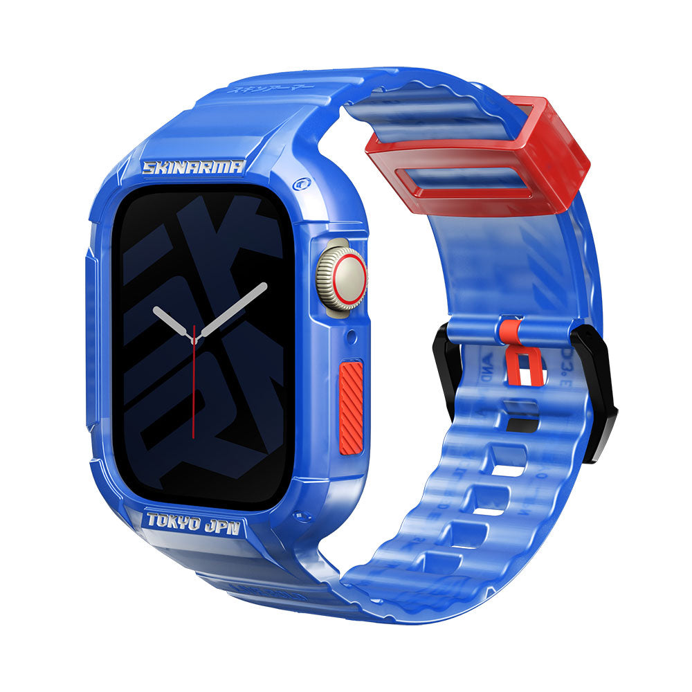 Skinarma Saido Koruyucu Kasa ve Kordon Seti – Apple Watch 44/45 mm