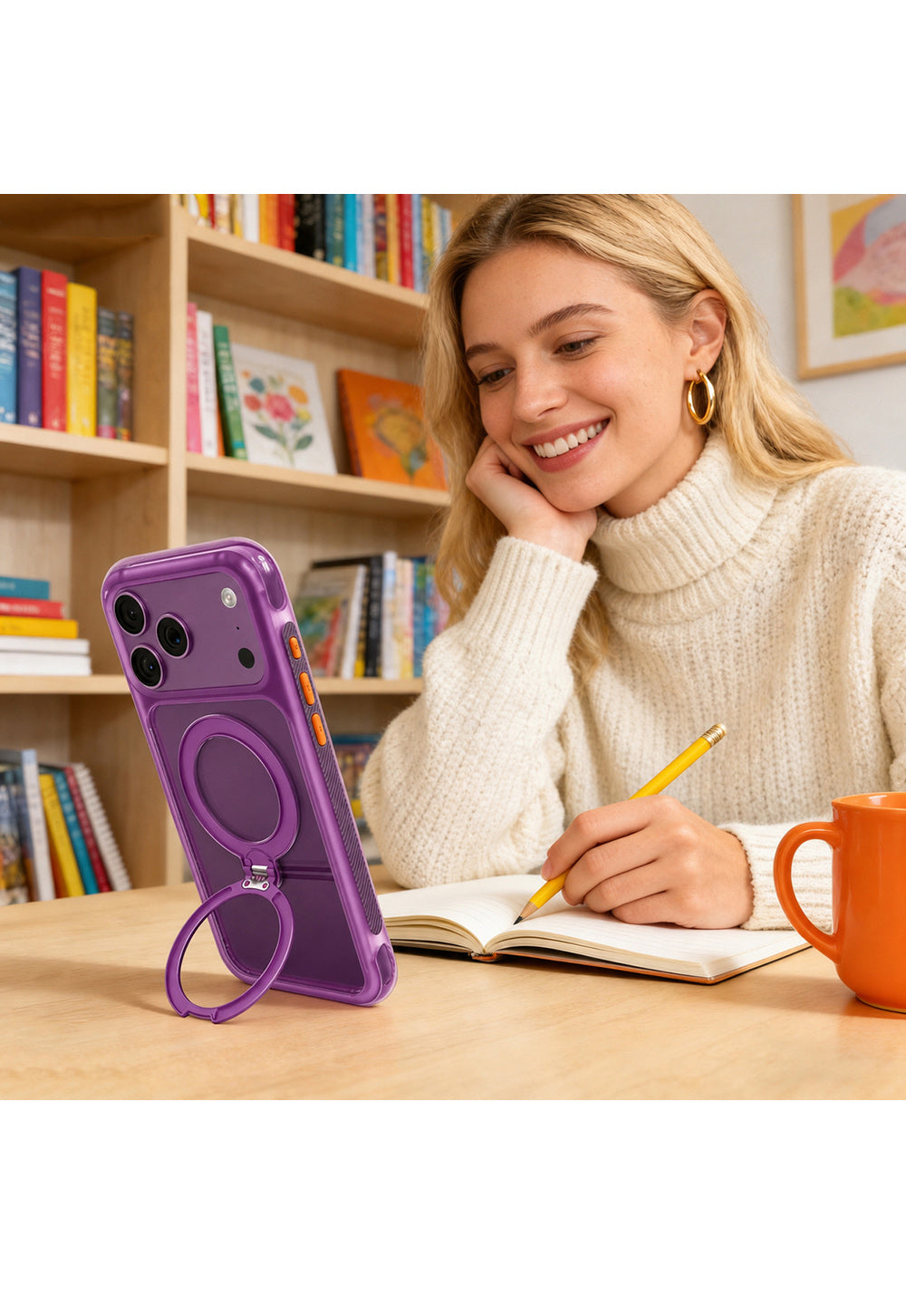 Mutural Standlı Air Shield – iPhone 18 Pro Max Kılıfı