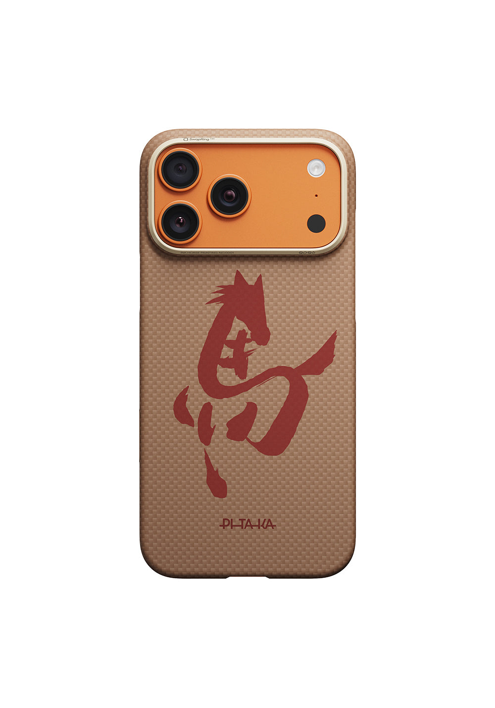 Pitaka Horse Painting – iPhone 18 Pro Kılıfı