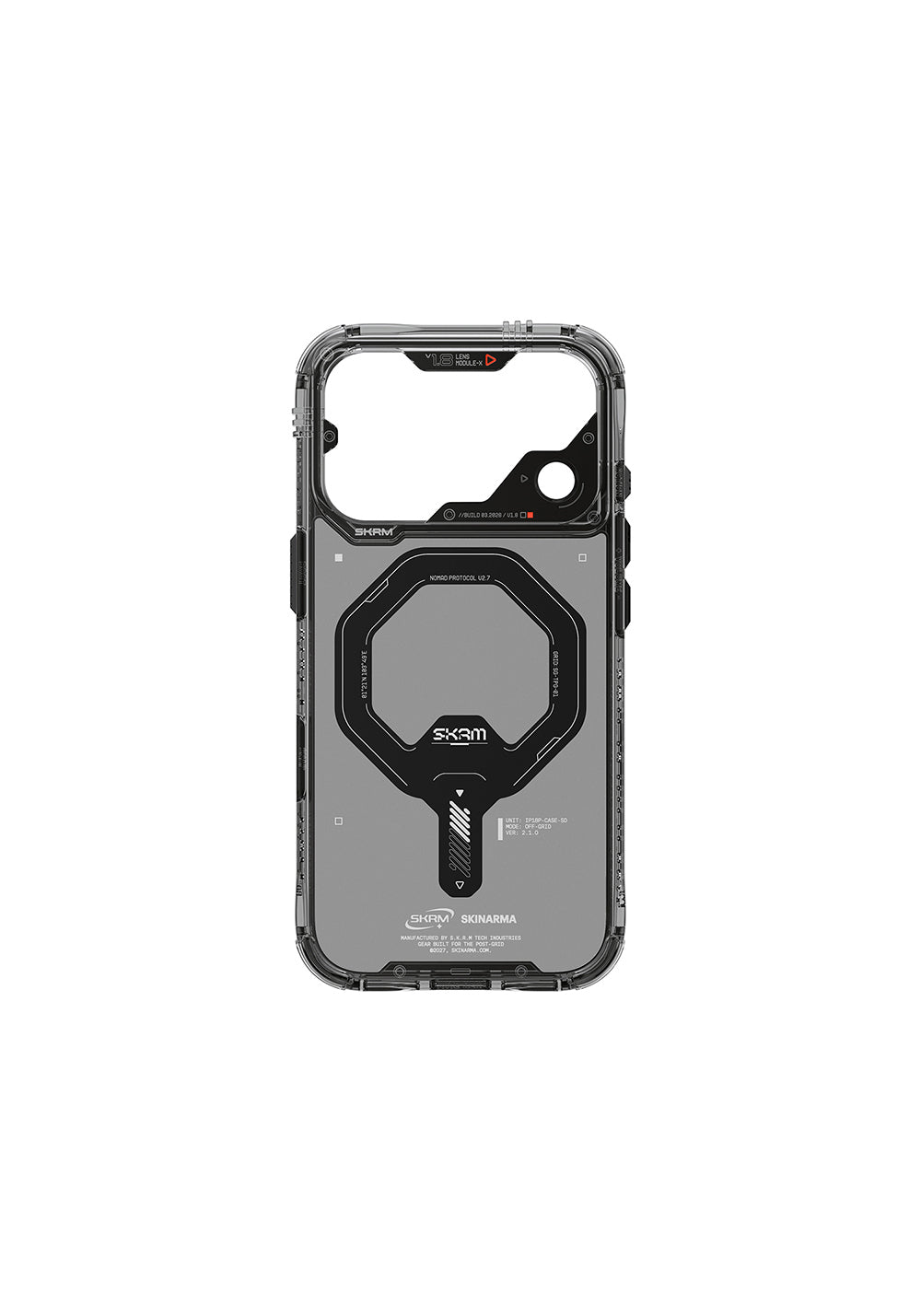 Skinarma Şeffaf Saido Mag-Charge – iPhone 18 Pro Kılıfı