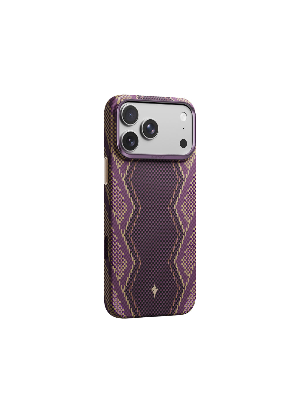 Raptic Aramid Skin Scepter Karbon – iPhone 18 Pro Kılıfı