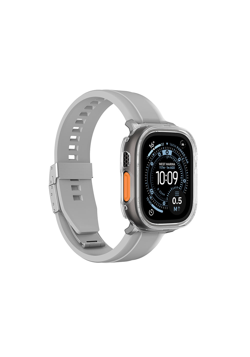Amazingthing Radix Minimal FullGuard PC Kasa ve Ekran Koruması – Apple Watch Ultra 49 mm