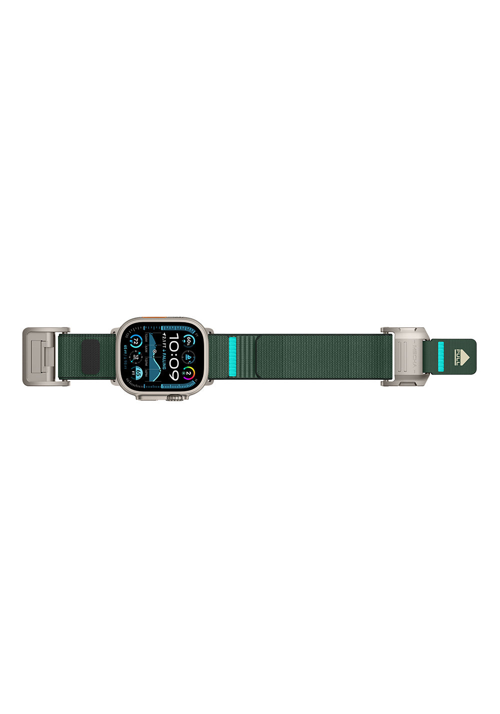 Mohseven Mecha Sport Dokuma Kordon – Apple Watch 42/44/45/46/49 mm