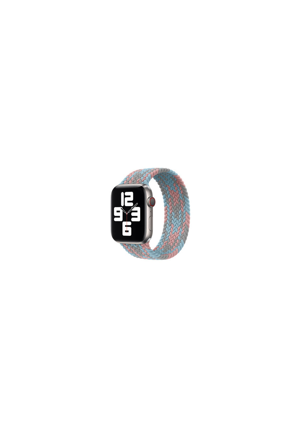 Wiwu Braided Solo Loop Contrast M Kontrast Örgü Kordon – Apple Watch 38/40 mm