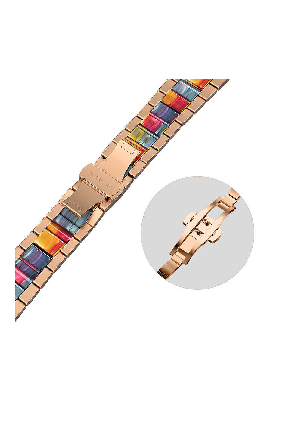 Wiwu Resin Steel Belt Metal Kordon – Apple Watch 42/44/49 mm