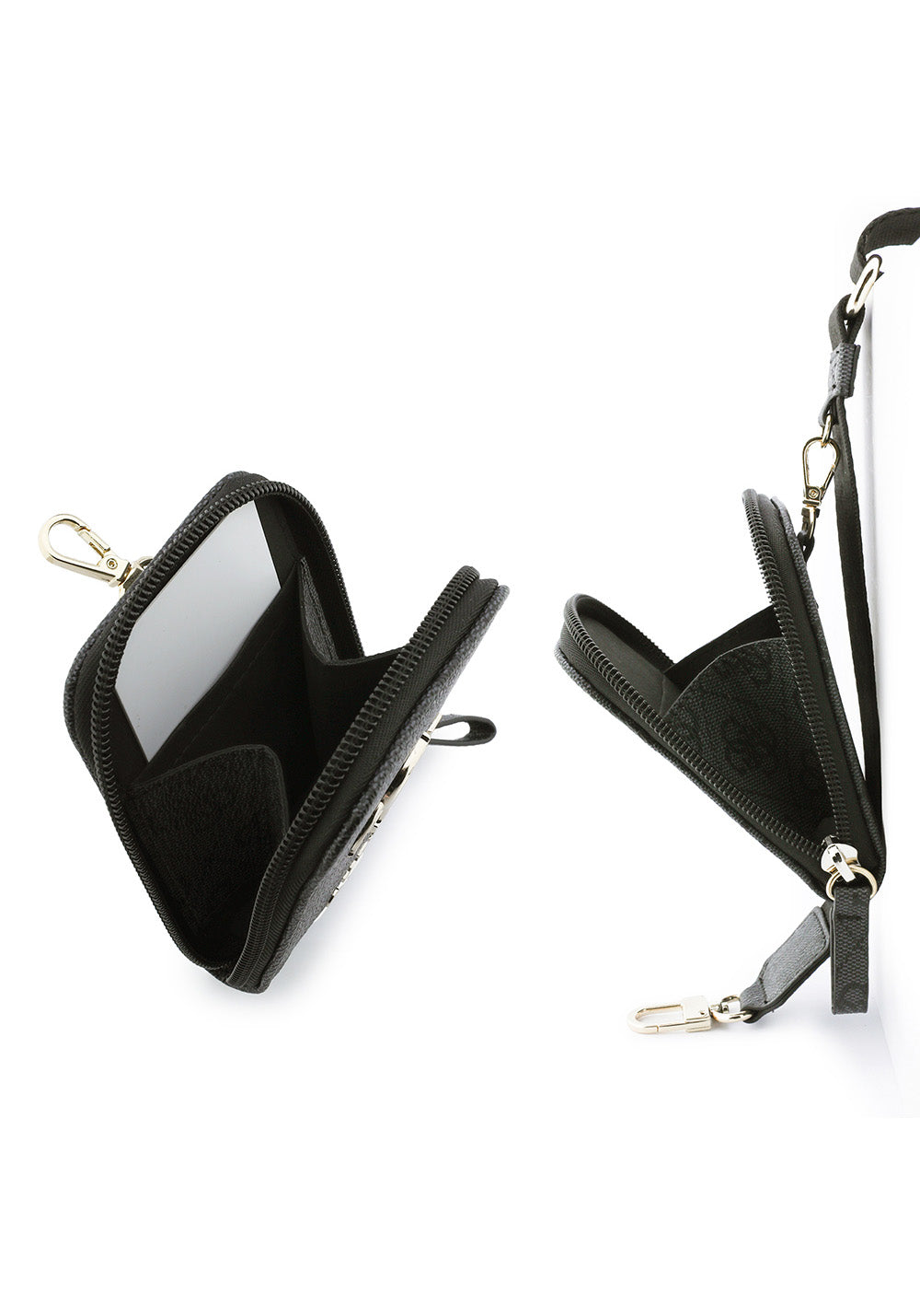 Guess 4G Desen Büyük Metal Logo Purse – El ve Omuz Çantası