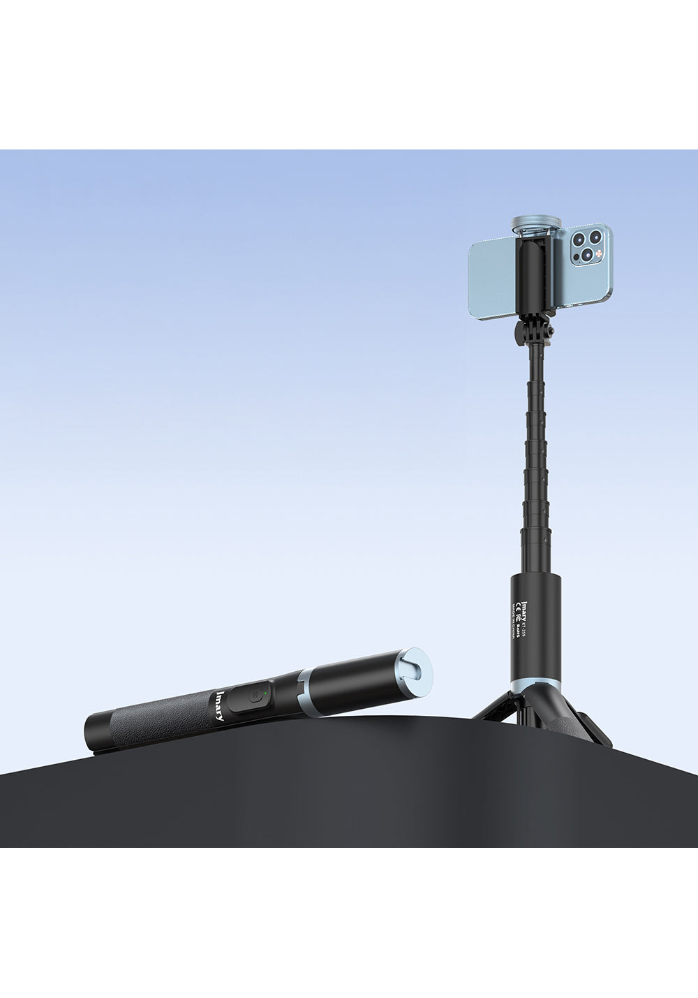 Jmary KT-259 – Kumandalı Tripod ve Selfie Çubuğu