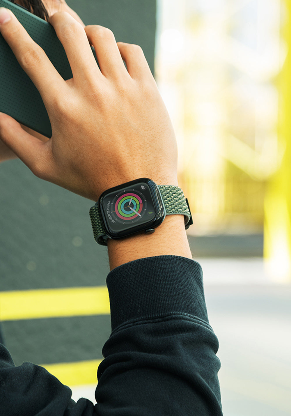 Native Union Active Watch Loop Dokuma Kordon – Apple Watch 38/40/41 mm + Series 10 42 mm