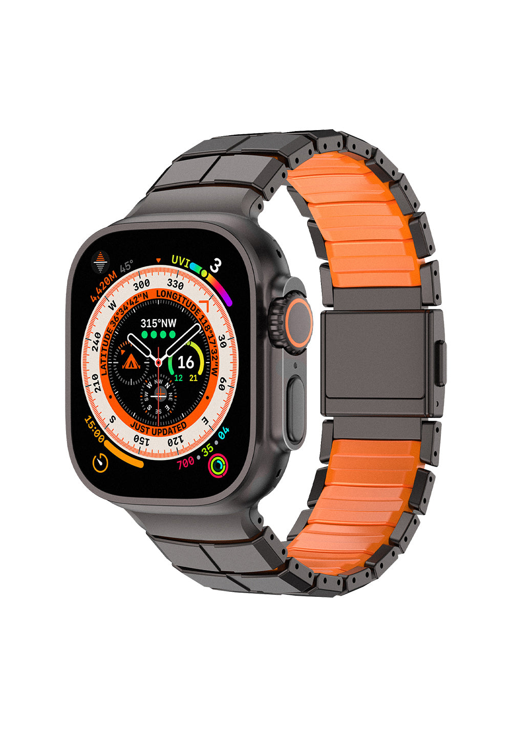 Mohseven Titancore No.1 Metal Kordon – Apple Watch 42/44/45/46/49 mm