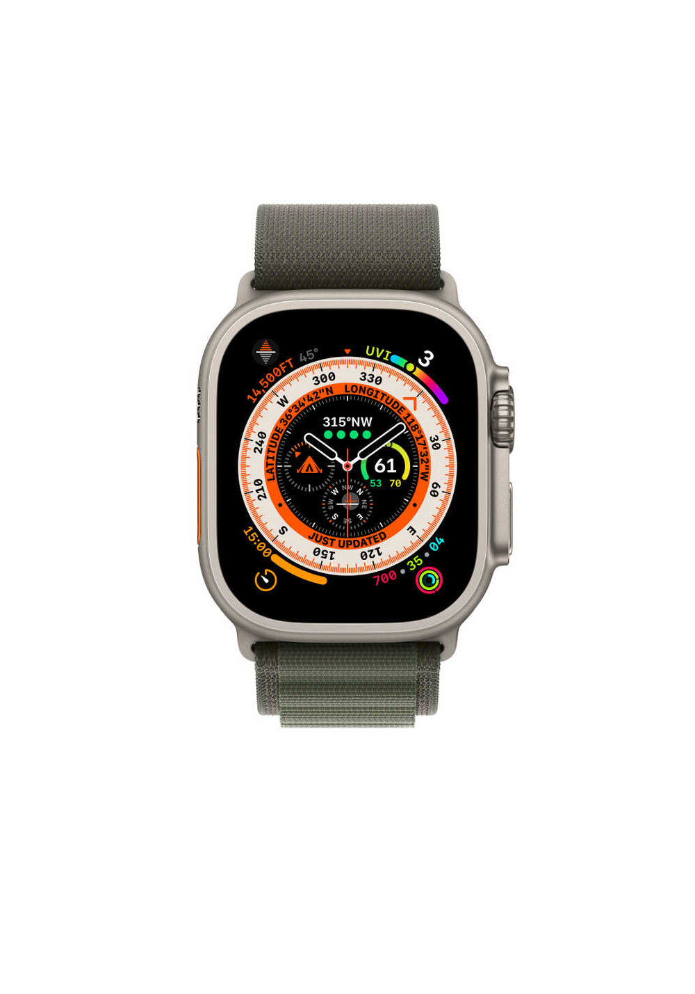 Wiwu WU-01 Örgü Kordon – Apple Watch 42/44/45/49 mm