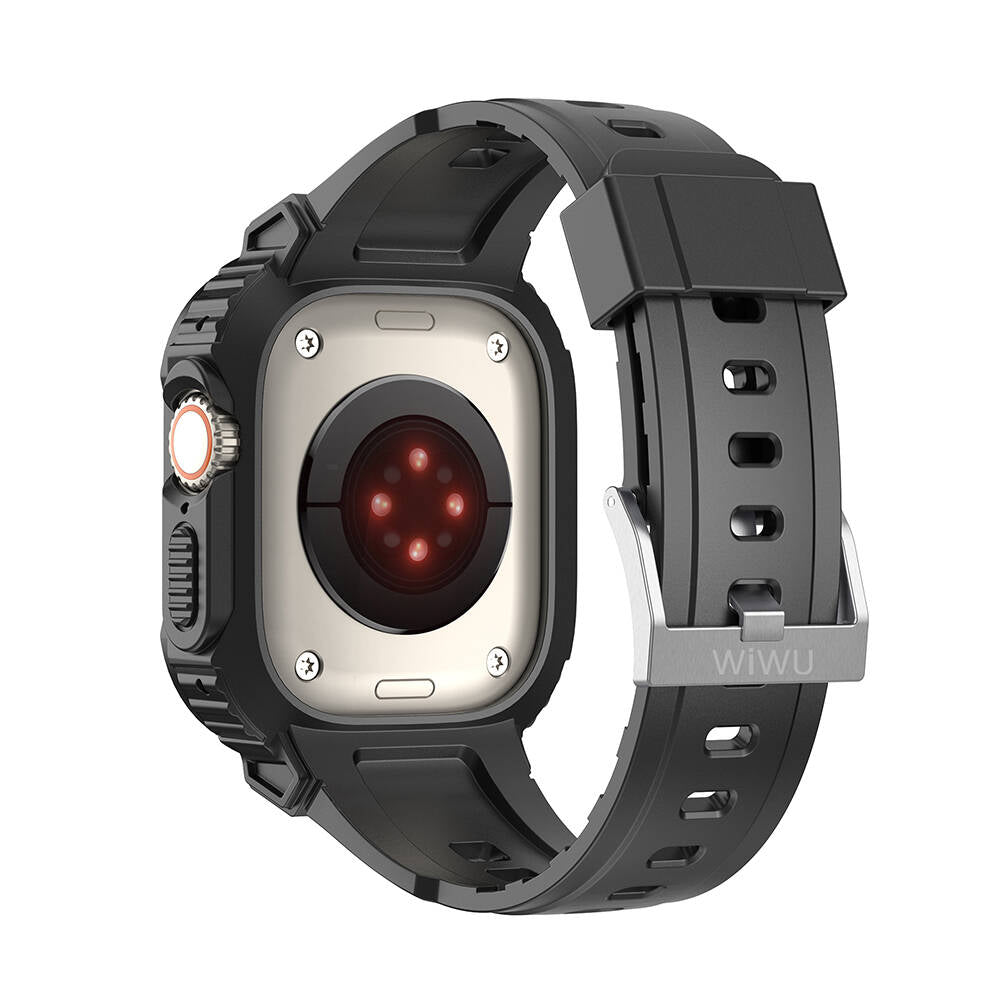 Wiwu Wi-WB014 Armor Kordon ve PC Kasa Seti – Apple Watch Ultra 49 mm