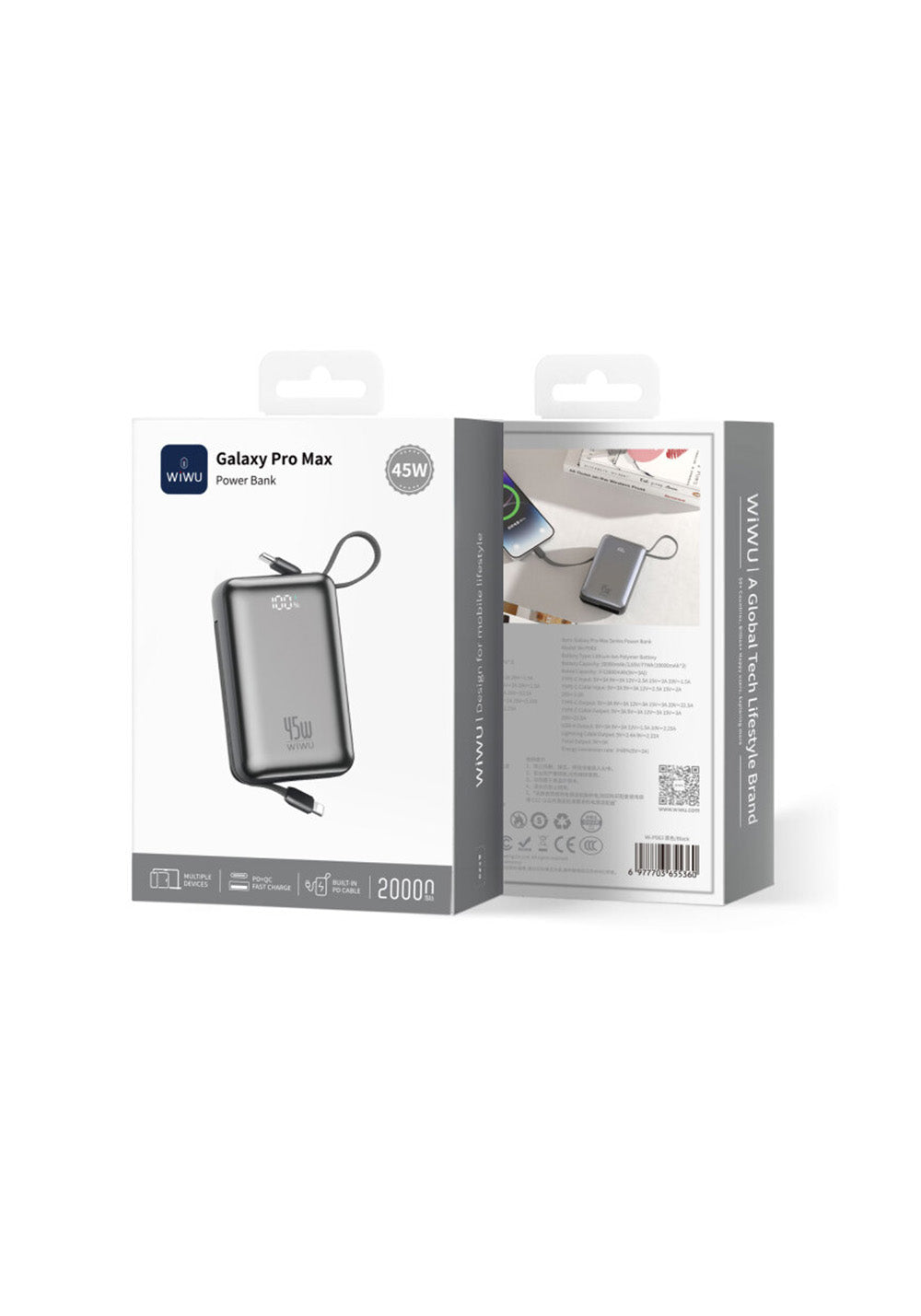 Wiwu AS-182 20000 mAh Powerbank