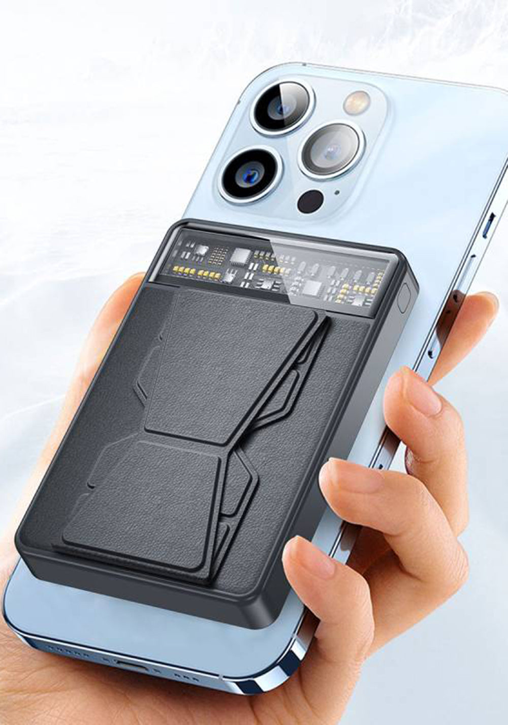 Wiwu JC-20 10000 mAh Kablosuz Powerbank
