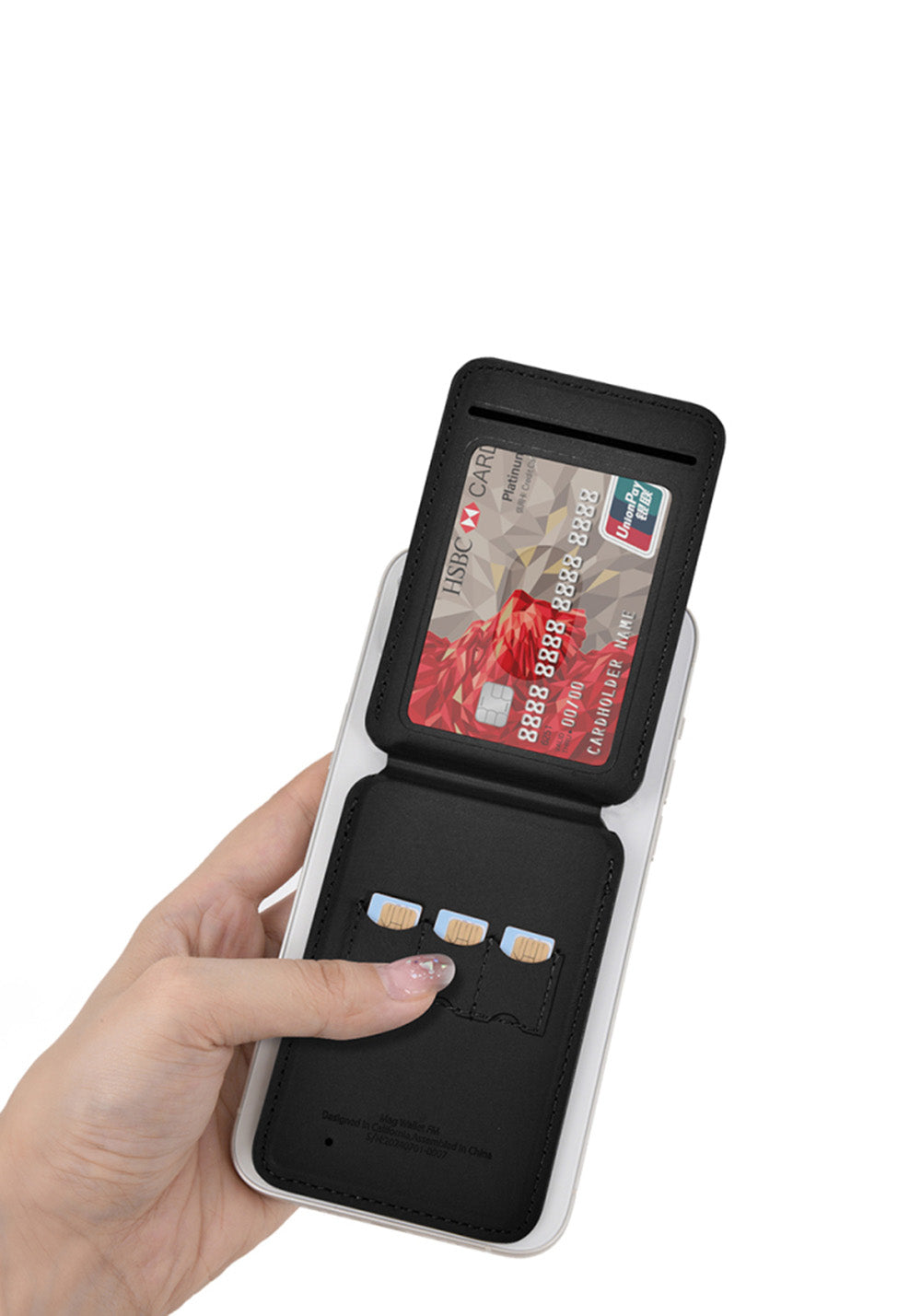 Wiwu MW-005 Find My Destekli Standlı Manyetik Kartlık