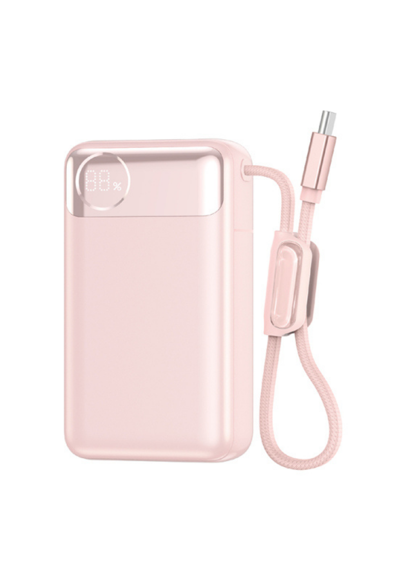 WiWU T132 Power Plus 65W 12000mAh Type-C Kablolu PD Hızlı Şarj Powerbank