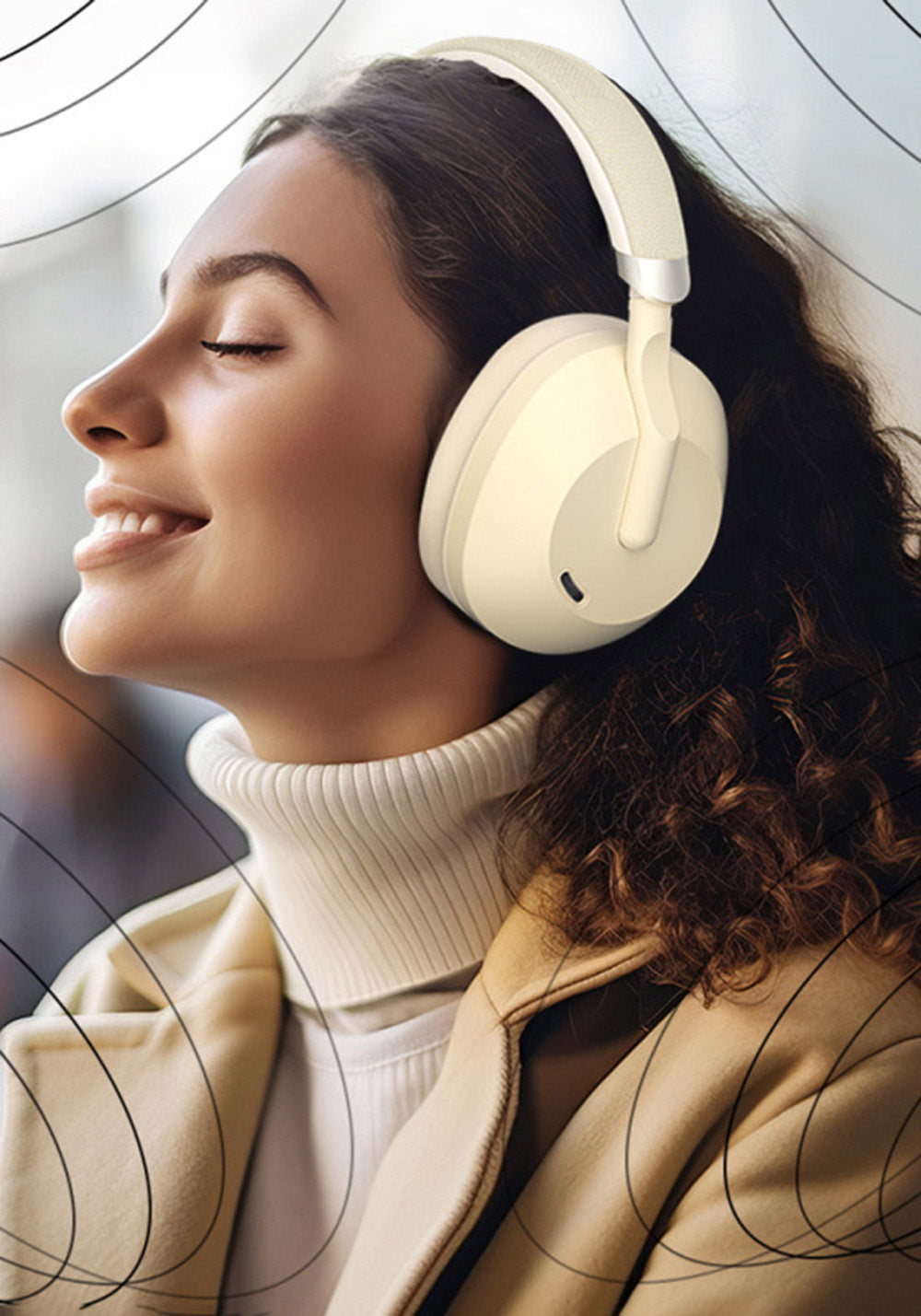 Wiwu TD-09 ANC Kulak Üstü Bluetooth Kulaklık