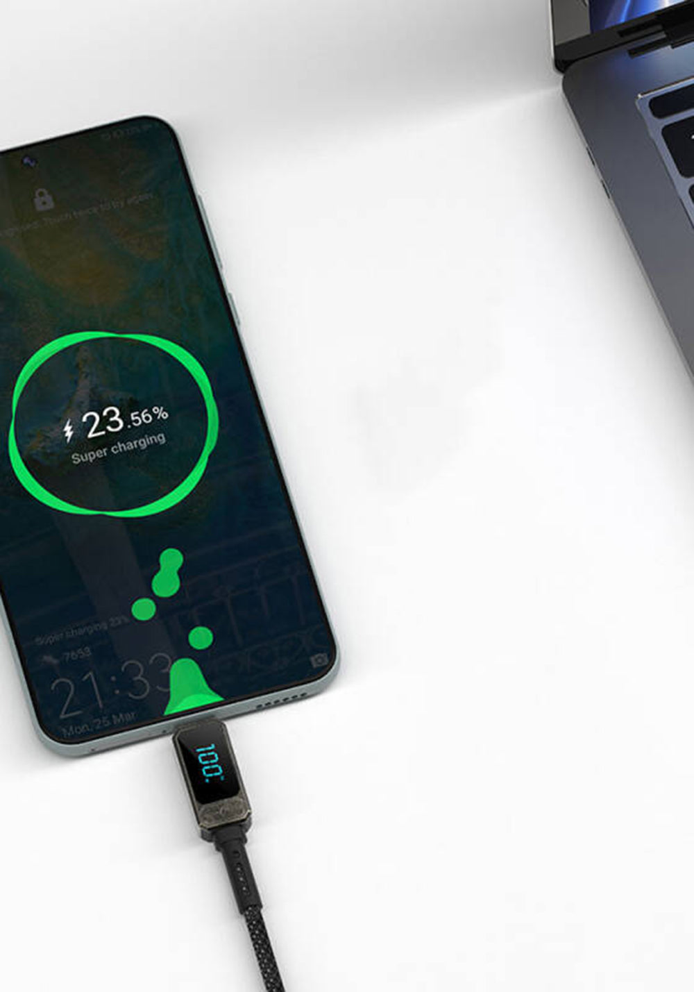 Wiwu Wi-C038 USB-C – USB-C 100W Şarj Kablosu 1.2 m