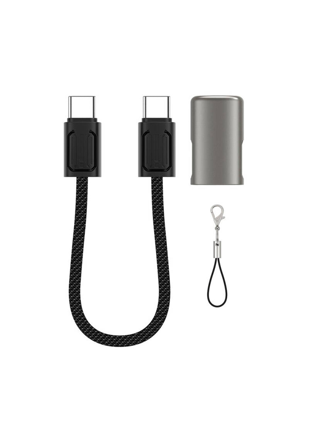 Wiwu Wi-C040 USB-C – USB-C 100W Şarj Kablosu 15 cm
