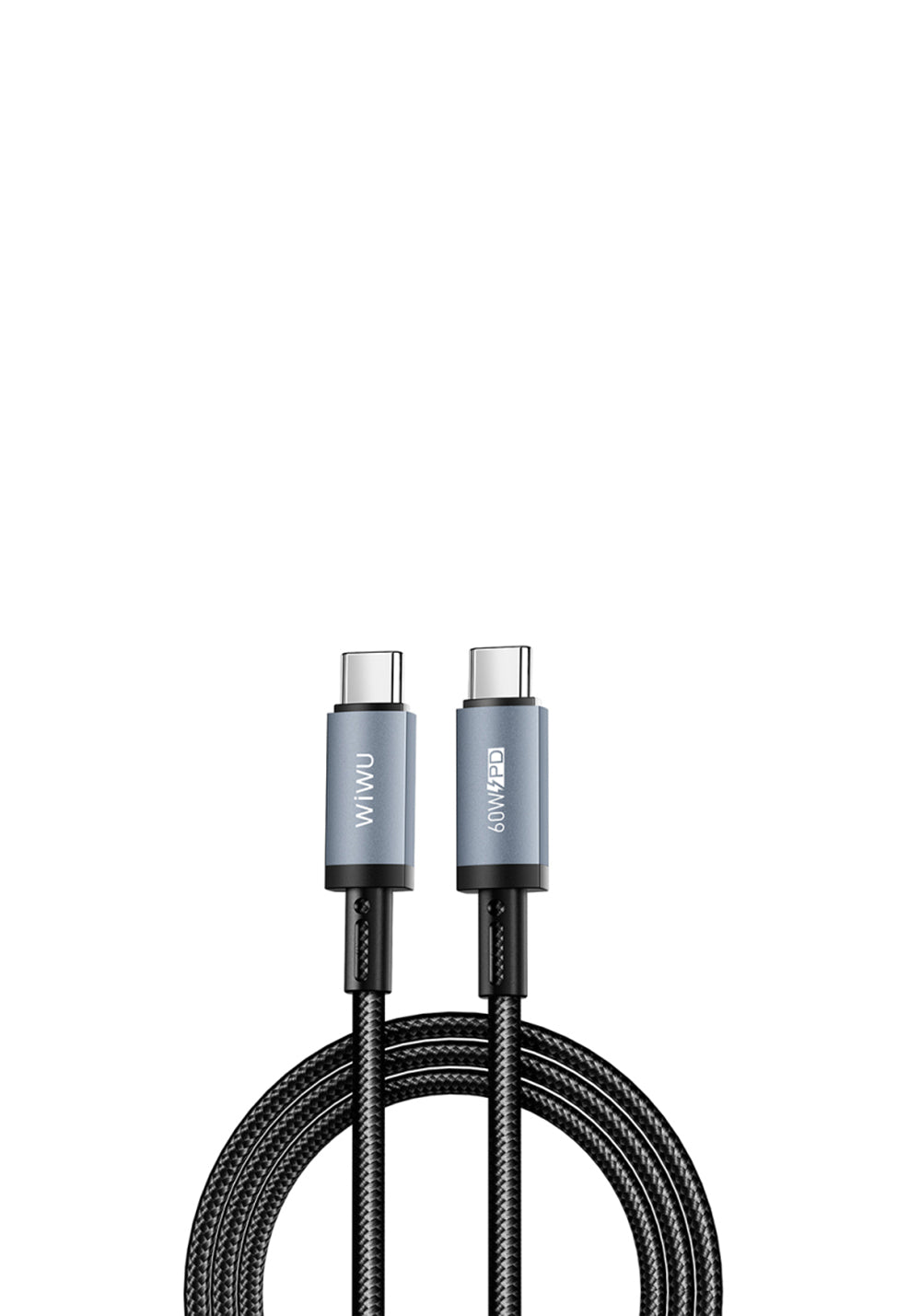Wiwu Wi-C057 USB-C – USB-C 60W Şarj Kablosu 1 m