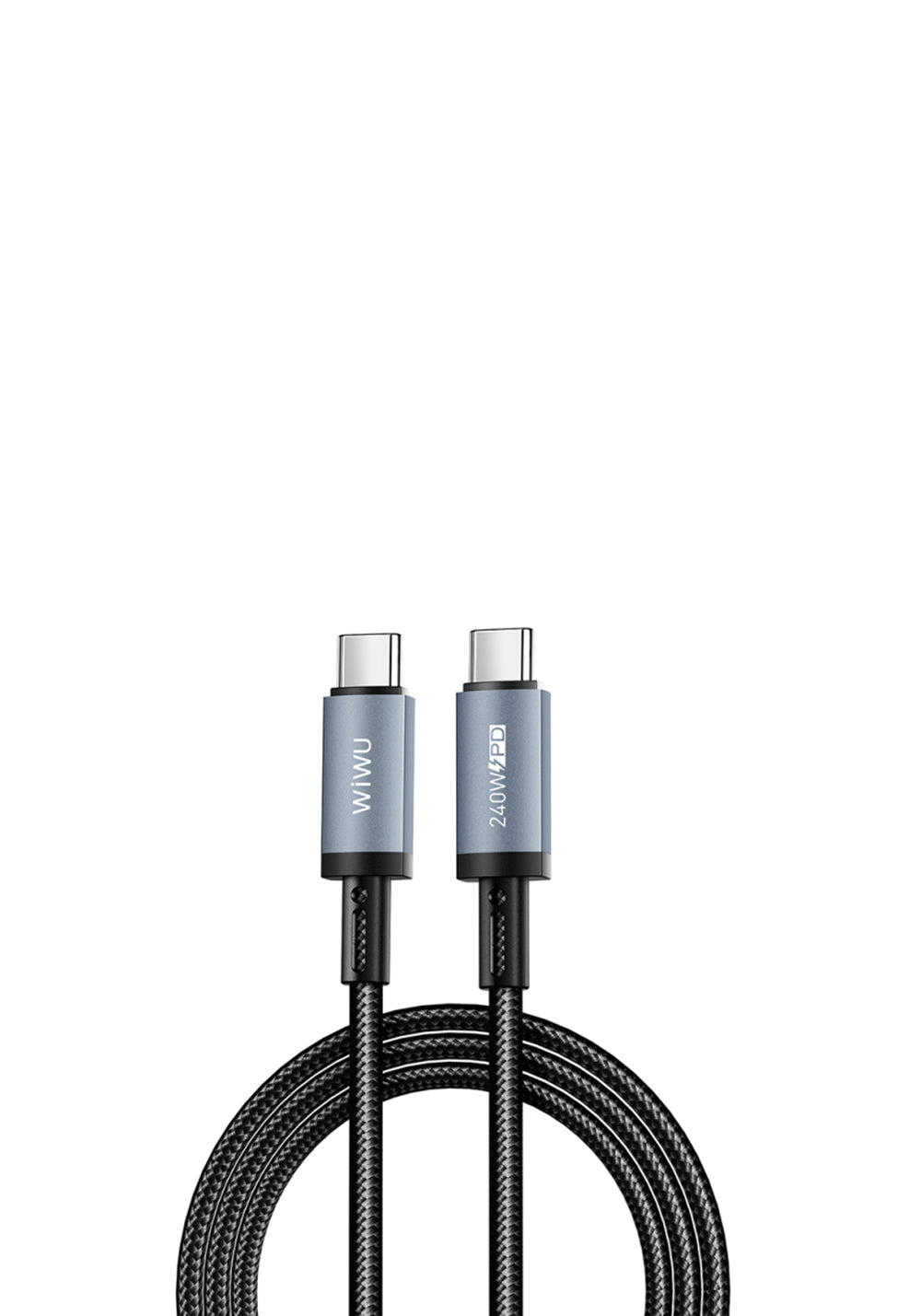 Wiwu Wi-C058 USB-C – USB-C 240W Şarj Kablosu 1.5 m