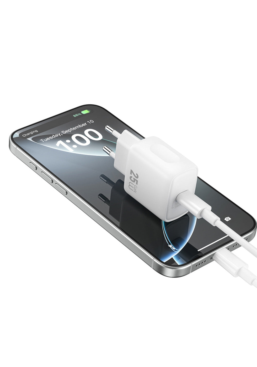 Wiwu Wi-G016 25W GaN Şarj Adaptörü