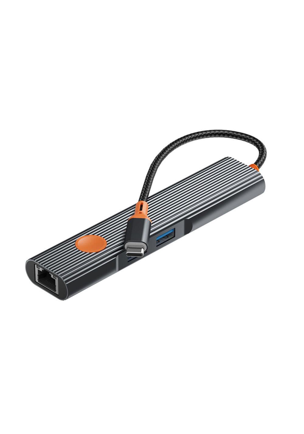 Wiwu Wi-HB005 5’si 1 Arada USB-C Hub HDMI PD 100W