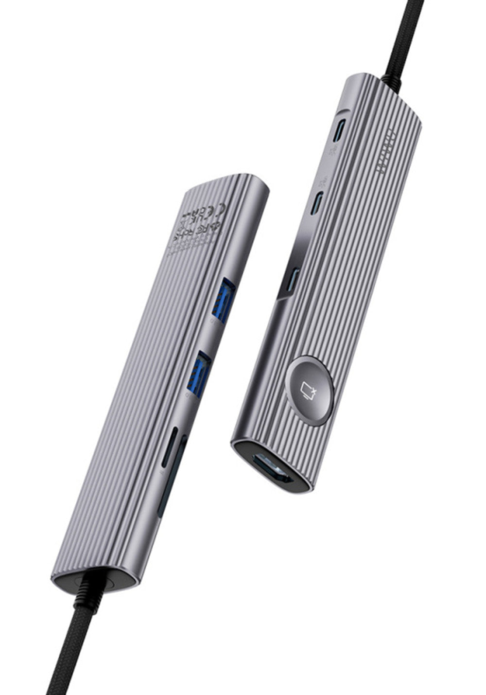 Wiwu Wi-HB8001 8’si 1 Arada USB-C Hub HDMI PD 100W