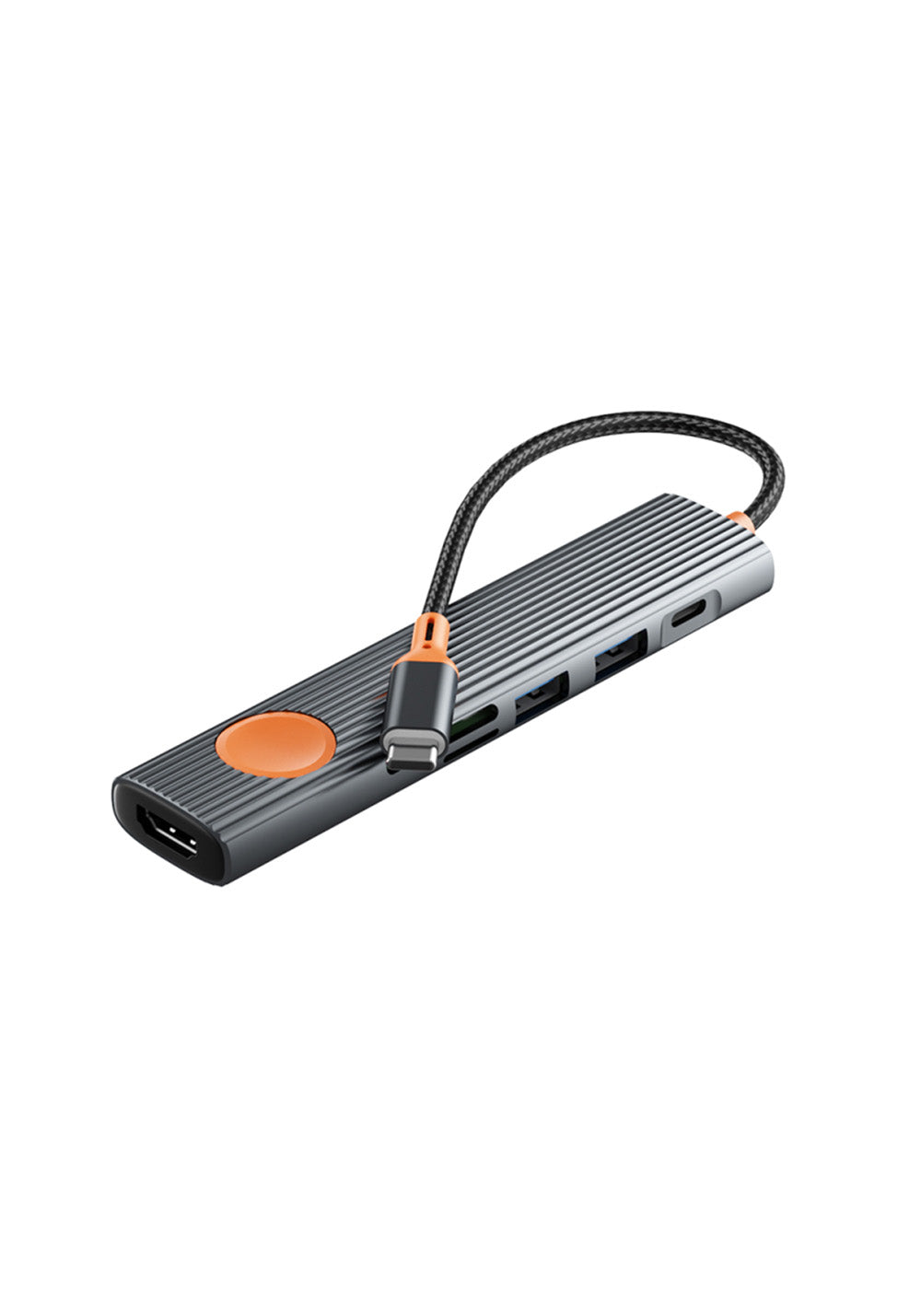 Wiwu Wi-HB8007 7’si 1 Arada USB-C Hub HDMI PD 100W