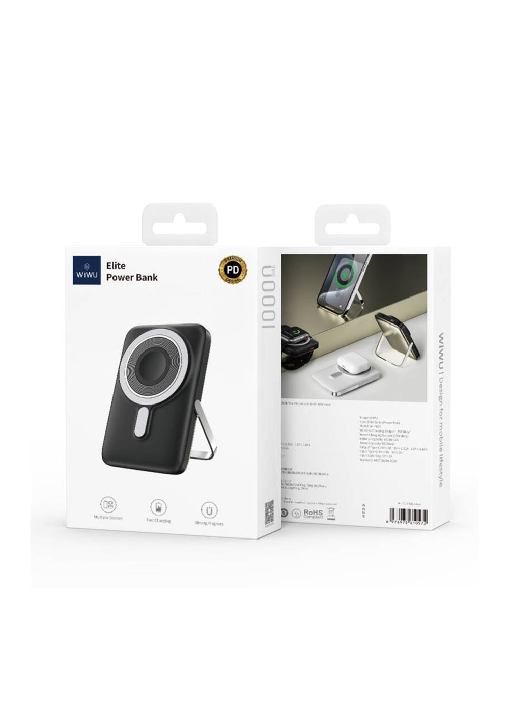 Wiwu Wi-P018 10000 mAh Kablosuz Powerbank