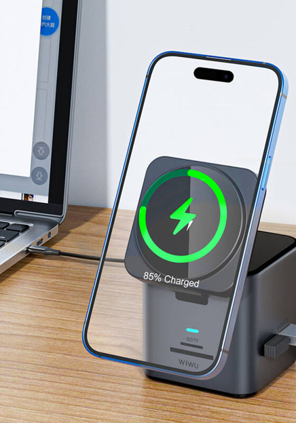 Wiwu Wi-W025 9’si 1 Arada USB-C Hub HDMI PD 100W